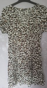 Cheetah Print Dress